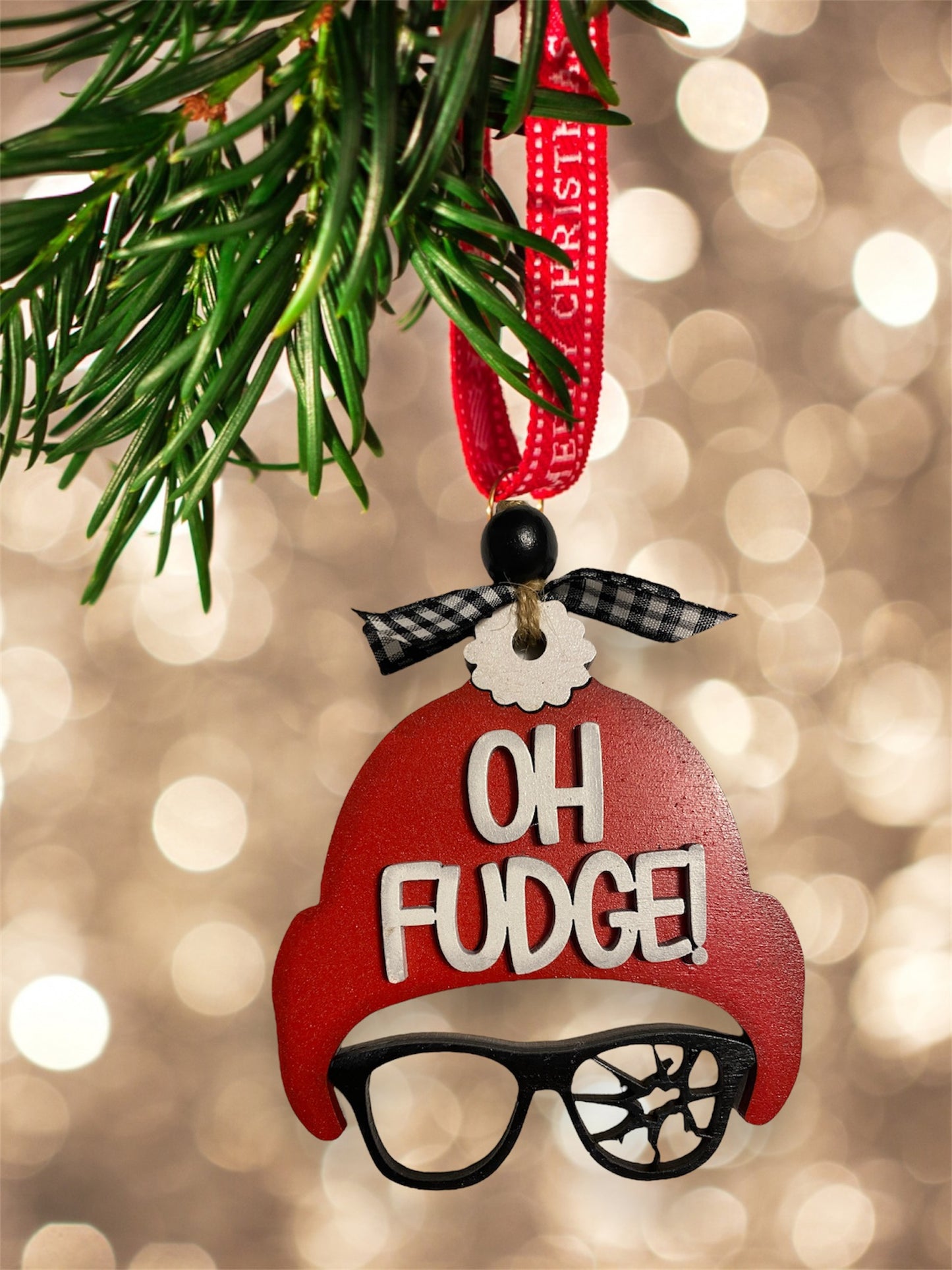 Oh Fudge Ornament