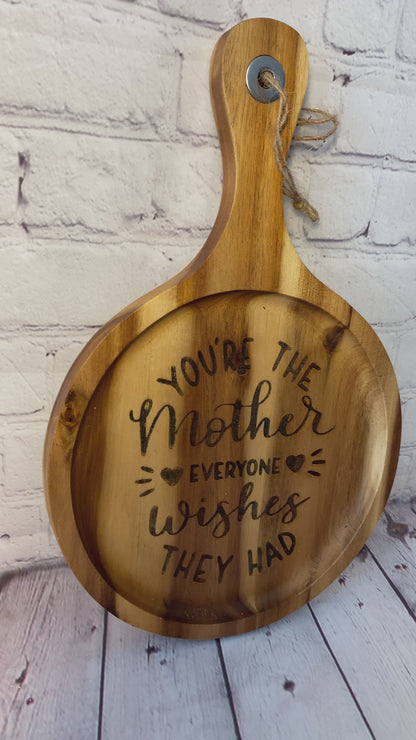 Mother Circle Cutting Board